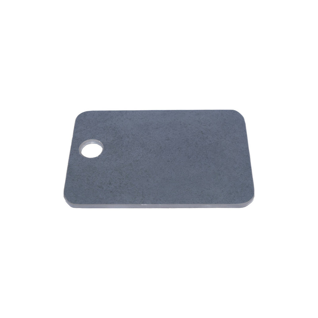 Tabla FORNAX de porcelanato gris, 30 × 20 cm, a escala real