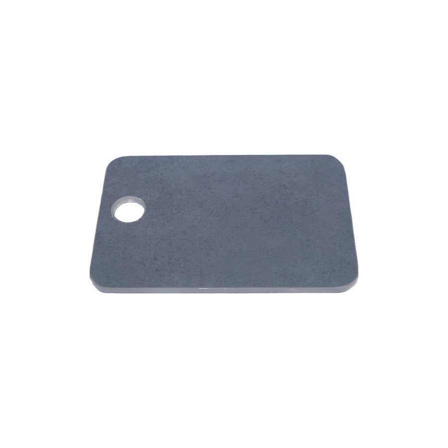 Tabla FORNAX de porcelanato gris, 30 × 20 cm, a escala real